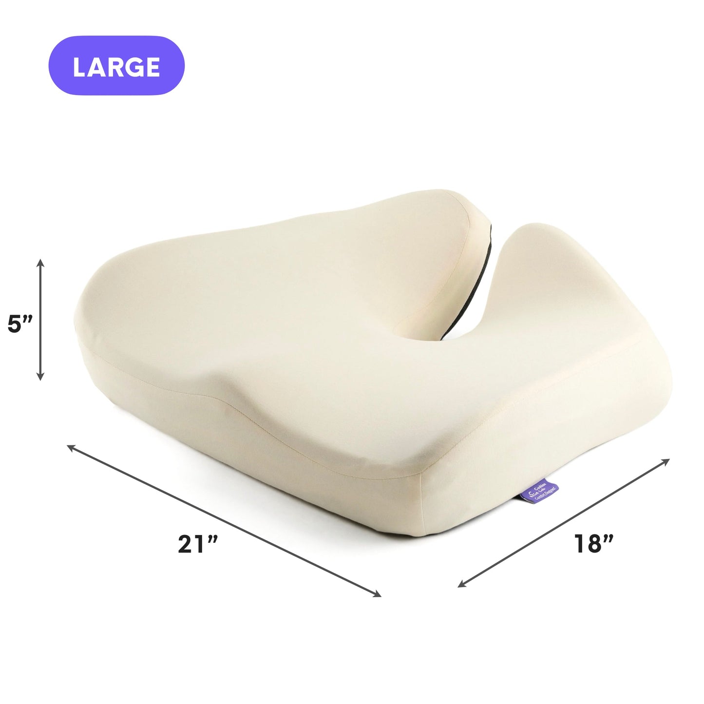Lumora™ Ergonomic Lumbar Seat Cushion